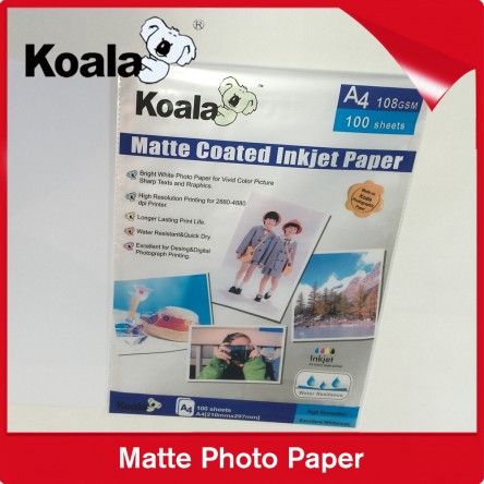 Koalapaper Inkjet Matte Coated Paper