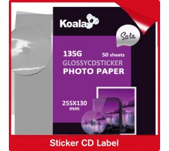 Koalapaper Sticker CD Label