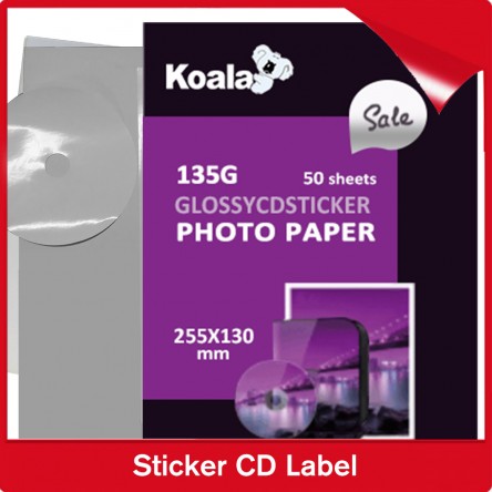 Koalapaper Sticker CD Label