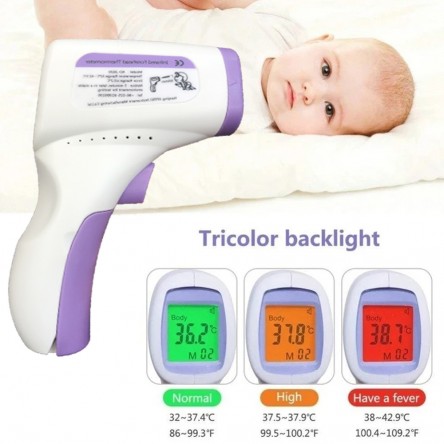 Non-contact Digital Laser Infrared Forehead Thermometer