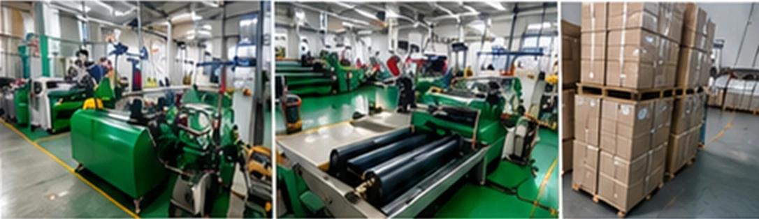Flexible magnetic material factory production and warehouse