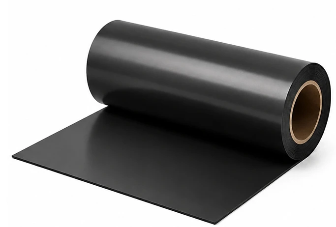 Flexible magnetic sheet roll